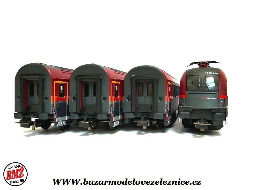 Nové Piko - DSS - Set RAILJET OBB - HO