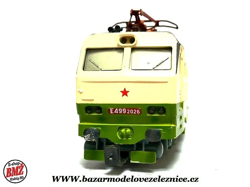 Piko DDR - DC - Elektrická lokomotiva E 499 2026 ČSD - HO