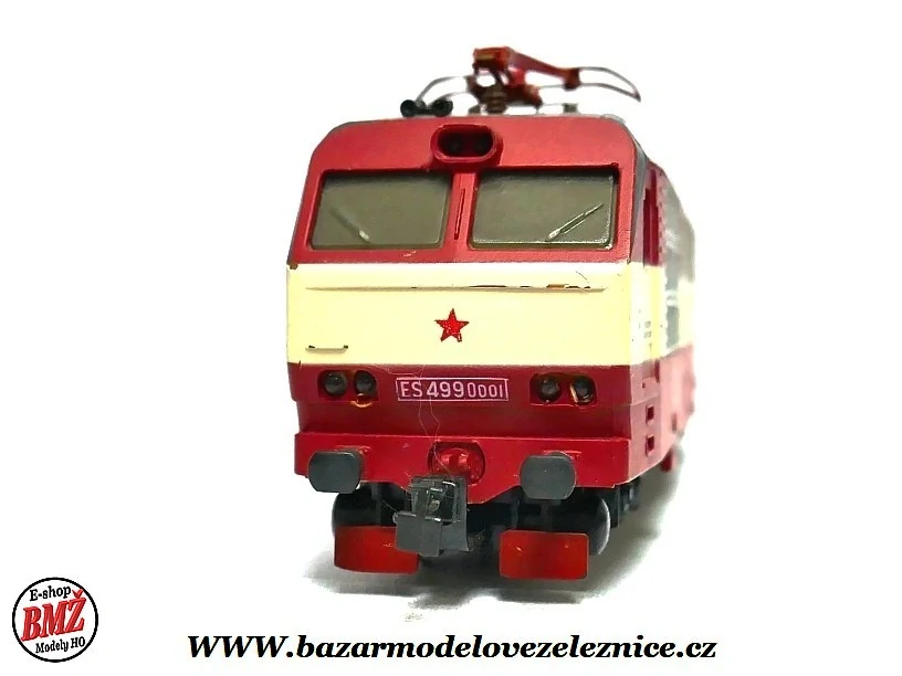 Piko DDR - DC - Elektrická lokomotiva ES 499 0001 ČSD - HO