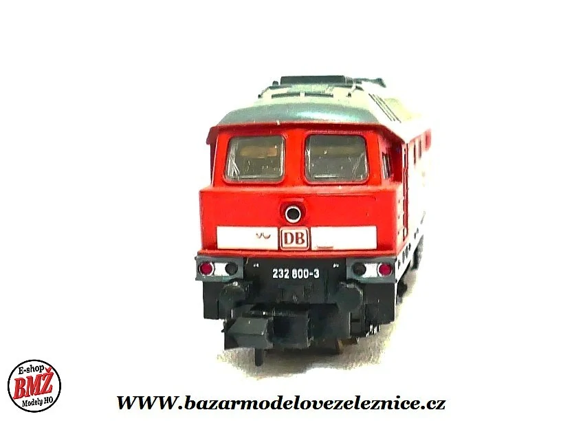 Minitrix - DCC - Dieselová lokomotiva BR 232 DB - N