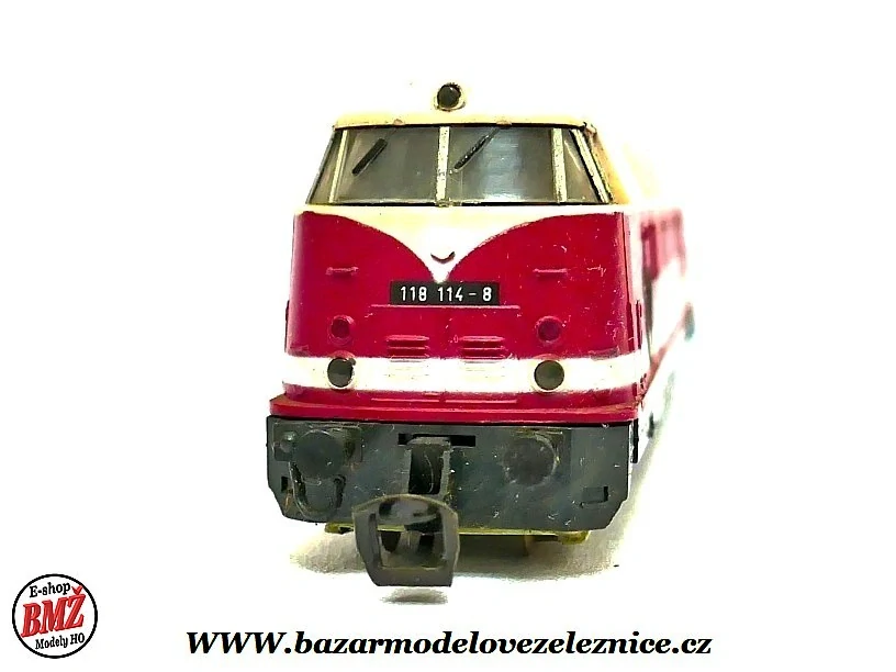 BTTB - Dieselová lokomotiva BR 118 114 DR - TT