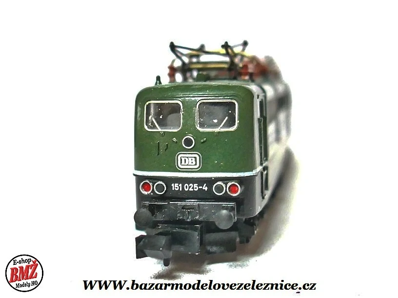 Minitrix - DC - Elektrická lokomotiva BR 151 DB - N