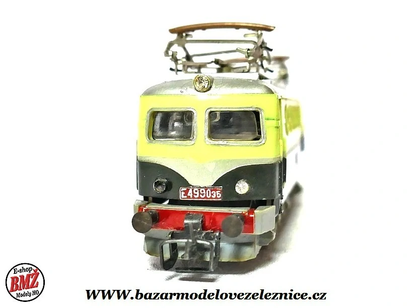 BTTB - Elektrická lokomotiva E 499 ČSD - TT