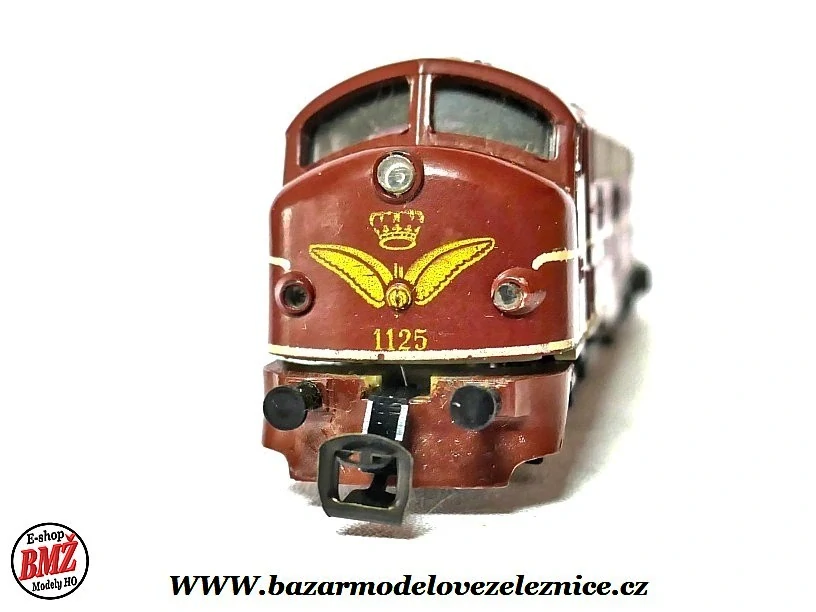 Zeuke - Dieselová lokomotiva MY 1125 DSB  - TT