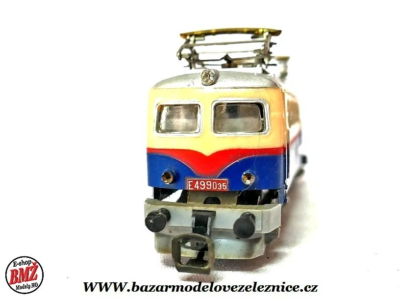 BTTB - Elektrická lokomotiva E 499 ČSD - TT