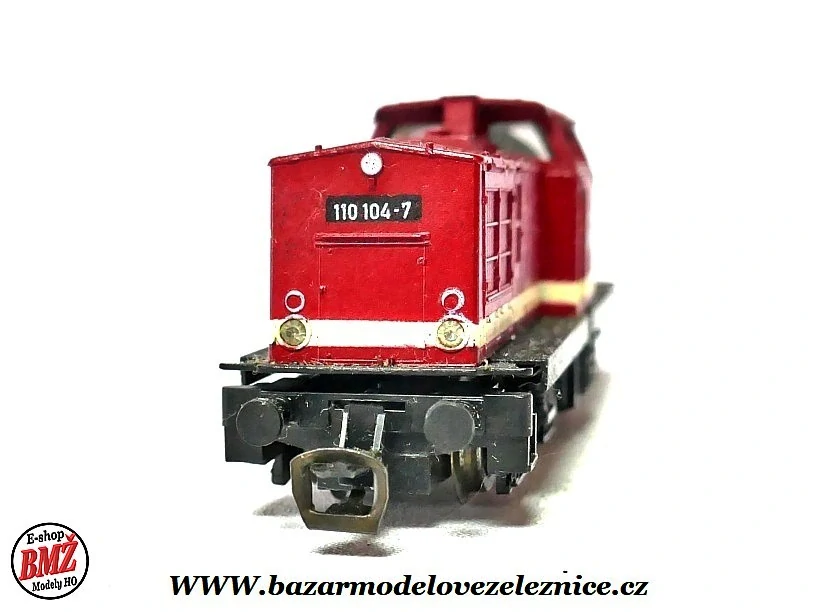 BTTB - Dieselová lokomotiva BR 110 104 DR - TT