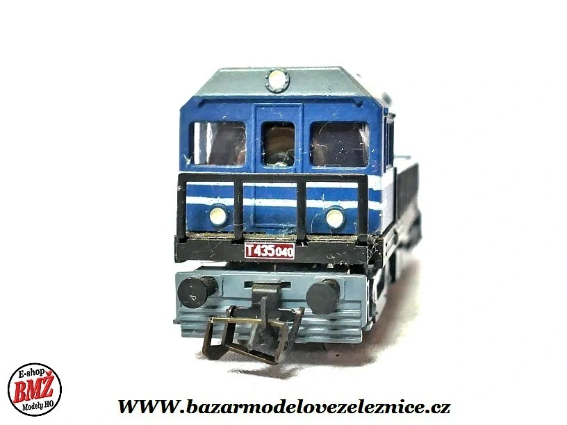 BTTB - Dieselová lokomotiva T 435 040 ČSD - TT