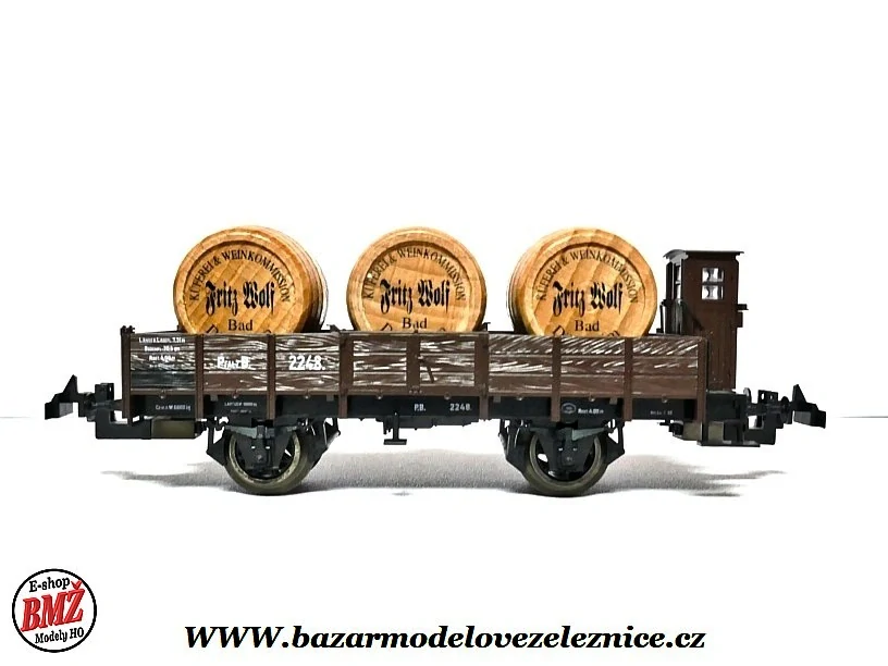 Trix Express - Set 4 vozů Pfalz Bahn - HO