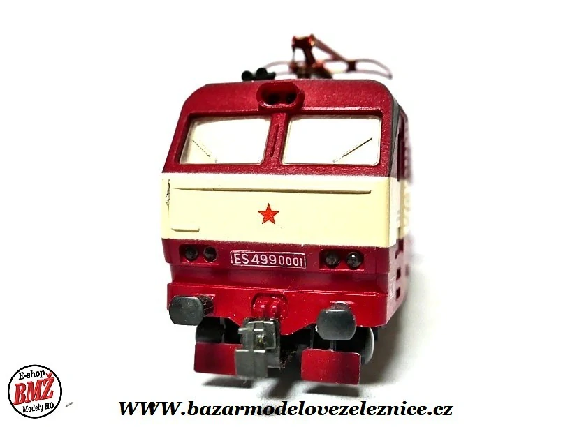 PIKO DDR - DC - Elektrická lokomotiva ES 499 ČSD -HO