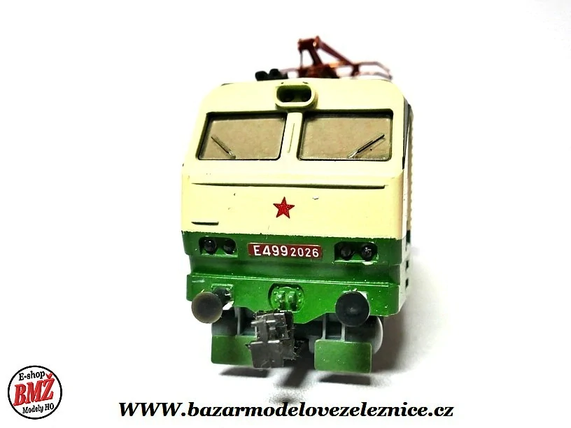 PIKO DDR - DC - Elektrická lokomotiva ES 499 ČSD -HO