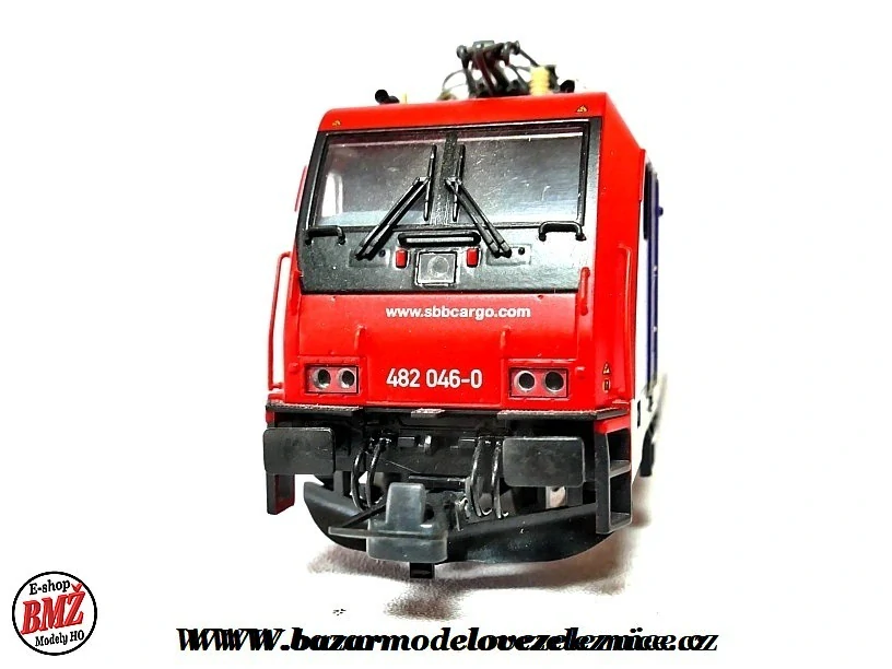 Trix - DCC + ZVUK - Elektrická lokomotiva BR 482 046 SBB Cargo cargo - HO