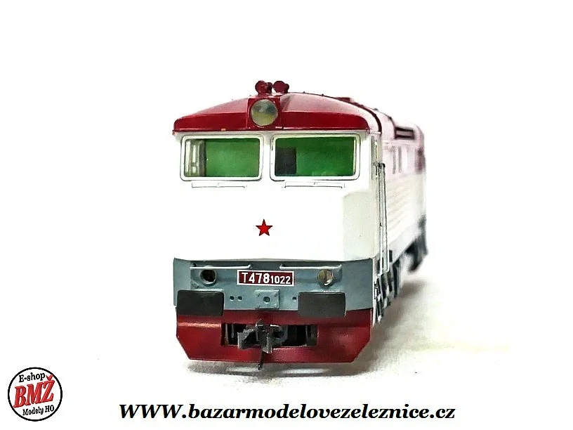 MTB - DSS - Dieselová lokomotiva T 478 1022 ČD - TT