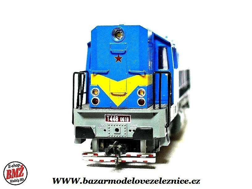 MTB - DSS - Dieselová lokomotiva T 448 0618 ČSD - TT