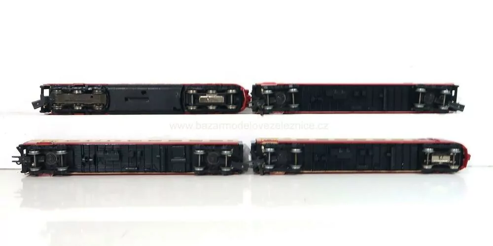 Marklin Hamo - DC - 4 dílná dieselová souprava TEE express - HO