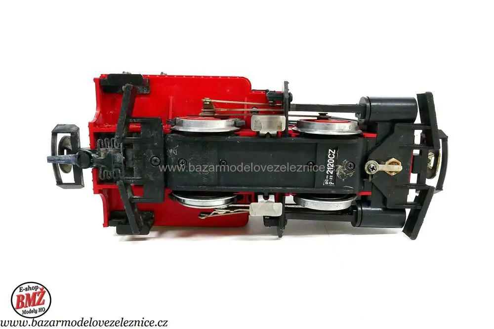 LGB - DC + kouř - Parní lokomotiva MPSB - G