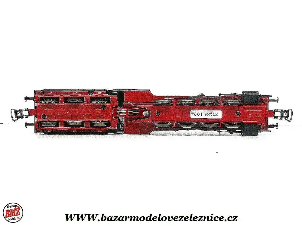 Nové Piko - DCC - Parní lokomotiva BR 55 284 DB - HO
