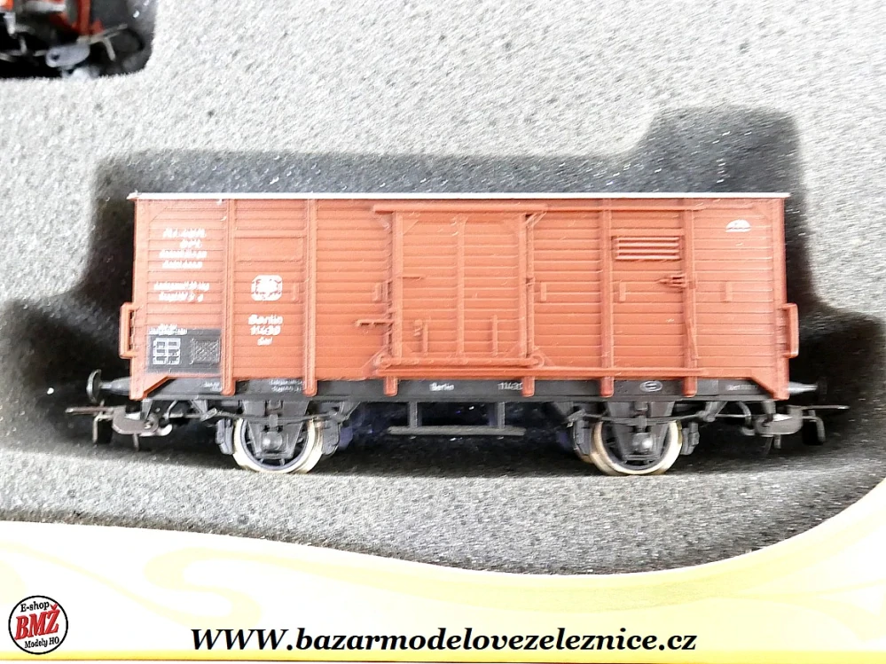 Piko DDR - DC - Set s BR 55 K.P.E.V. + 3 nákl. vozy - HO
