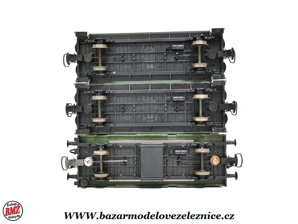 Bemo - Set 3 osobních vozů DRG - HOm
