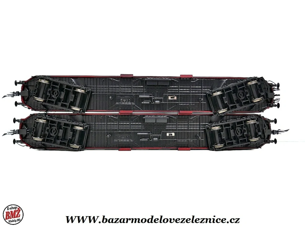 Hobbytrain - DC Set 2 přívěsných vozů VT 145 DB - HO