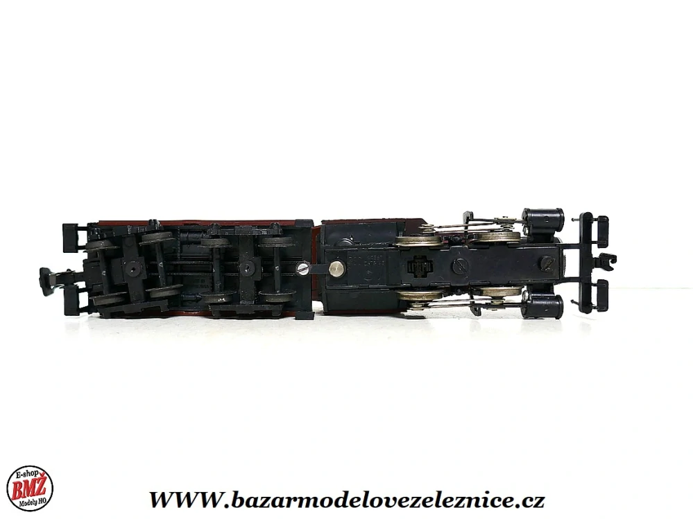 Model Power - DC + KOUŘ - Parní lokomotiva 0-4-0 - HO