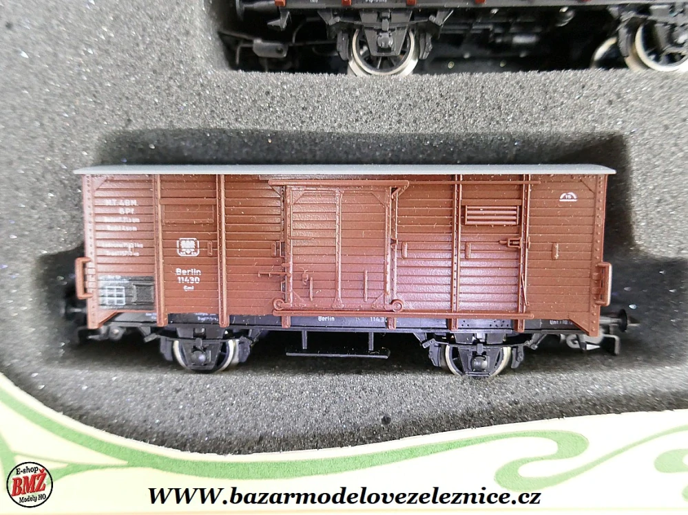 Piko DDR - DC - Set s BR 55 K.P.E.V. + 3 nákl. vozy - HO