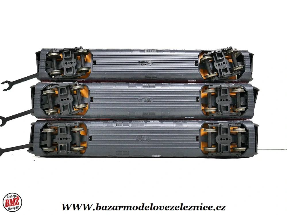 Roco - Set 3 osobních vozů VT11 Max Libermann TEE - HO