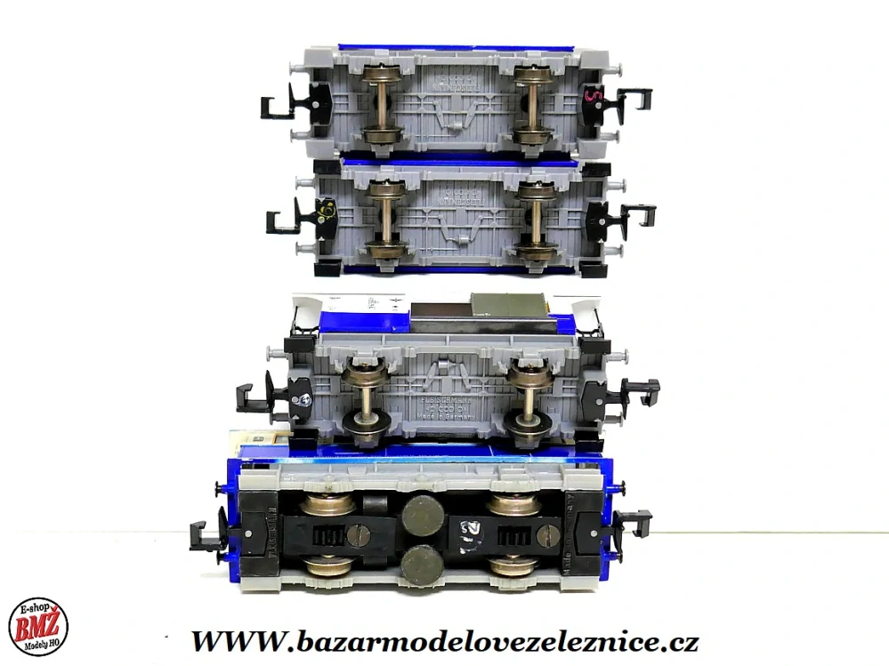 Fleischmann - DC - Elektrická souprava Edelweiss -ELB 215 + 3 vozy - N
