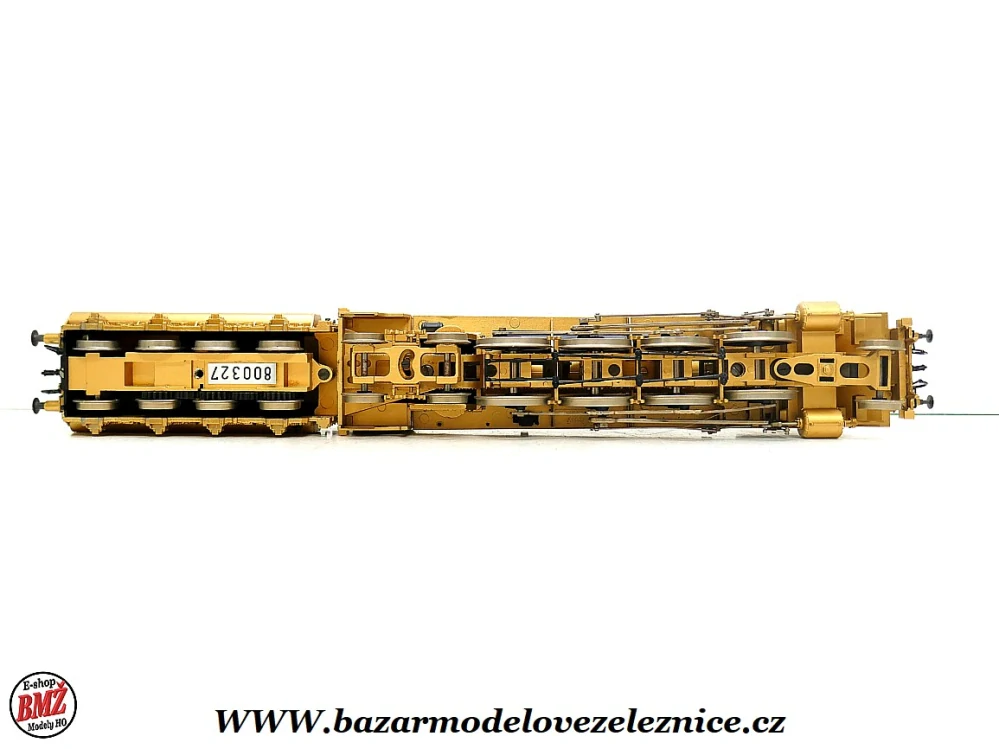 Rarita - Liliput - DC - Parní lokomotiva BR 214 04 GOLD bez motoru - HO