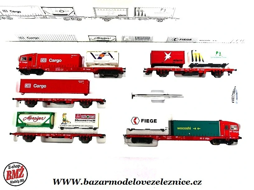 Trix - DSS - Dieselová souprava Sprinter Cargo DB - HO