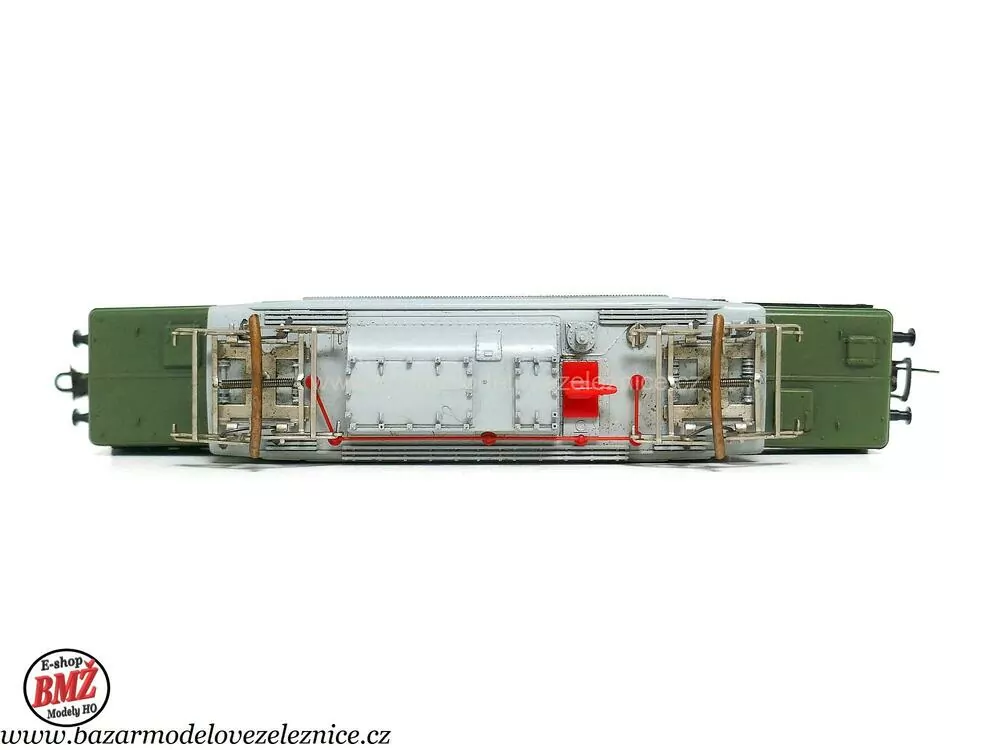 BTTB - Elektrická lokomotiva BR 254 065 DR - TT