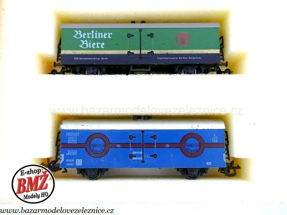 BTTB - Set BR 119 + 4 chladírenské vozy - TT