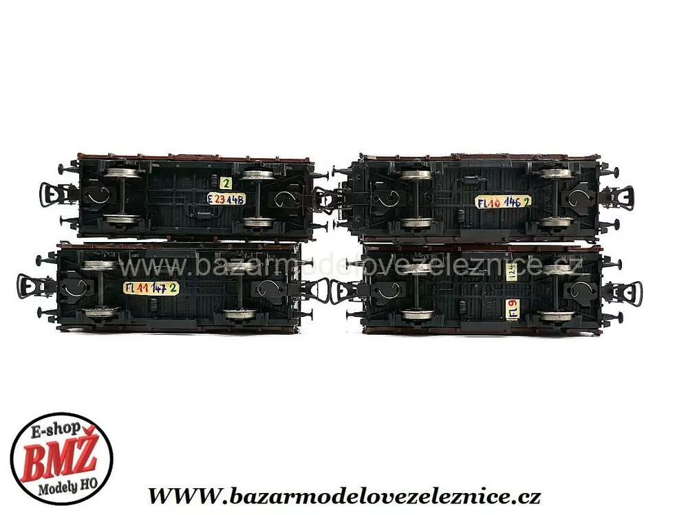 Piko DDR - DC - Set s BR 55 K.P.E.V. + 4 nákl. vozy - HO