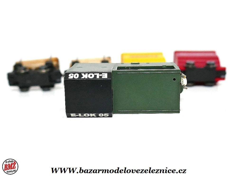 Busch - Set důlní lokomotivou Grubenbahnlok B 360, - HOf