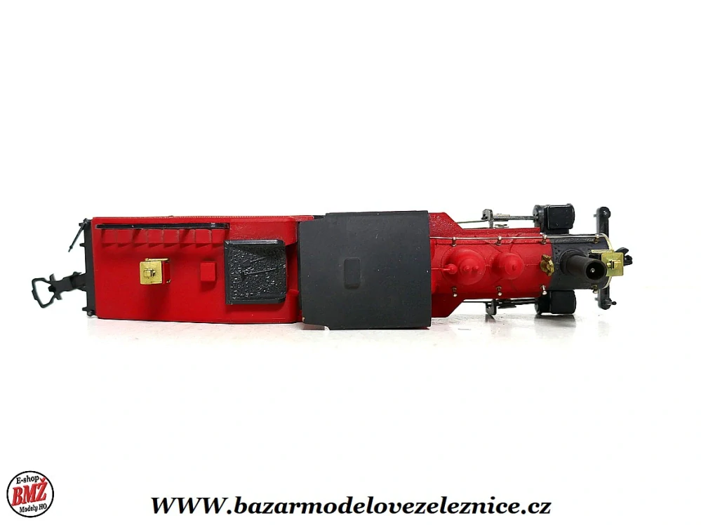 Model Power - DC + KOUŘ - Parní lokomotiva 0-4-0 - HO