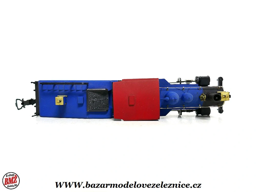 Model Power - DC + KOUŘ - Parní lokomotiva 0-4-0 - HO