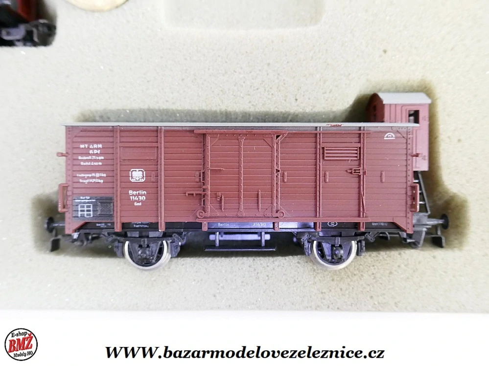 Piko DDR - DC - Set s BR 55 K.P.E.V. + 3 nákl. vozy - HO