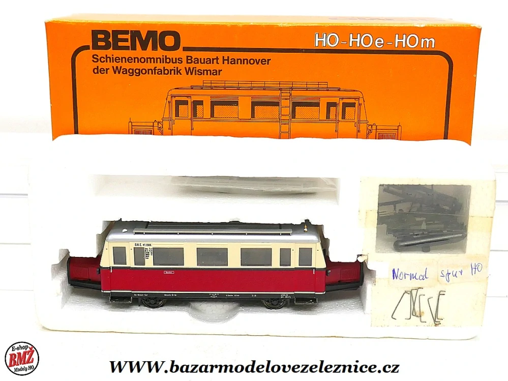Bemo - DC - Motorový vůz Wismar - HO