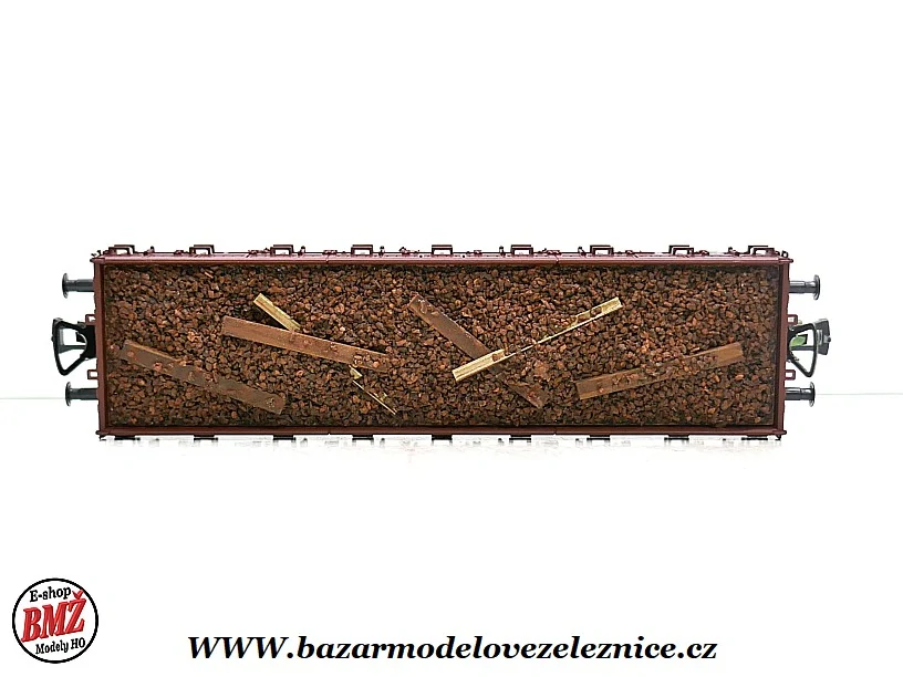 Nové Piko - Klanicový vůz DB s nákladem + klanice - HO