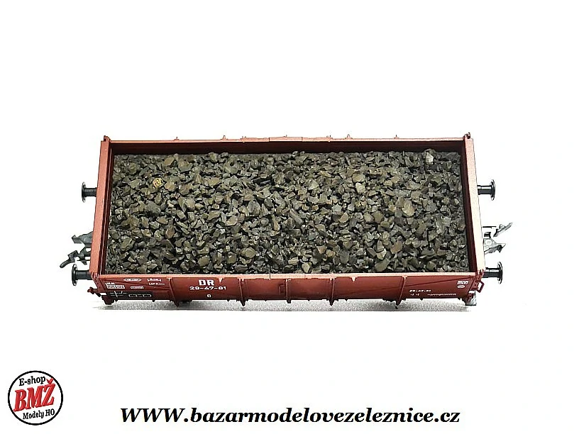Fleischmann - Otevřený vůz DR s uhlím - HO