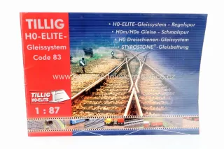 Tillig - katalog produktů kolejový systém code 83 -  HO