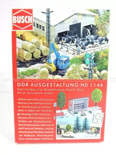 Busch - městská výzdoba z dob NDR -  HO