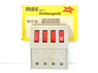 MBS - Provozní jednotka S 0.1 - HO 