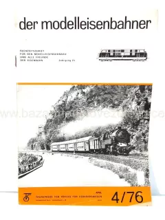 Časopis Der Modelleisenbahner 4/1976