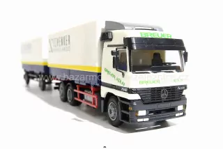 AWM - MERCEDES plachta s přívěsem - HO