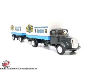 Albedo - Mercede plachta s přívěsem -  HO