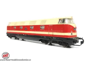 PIKO DDR - DC  - Dieselová lokomotiva V 180 128  DR - HO