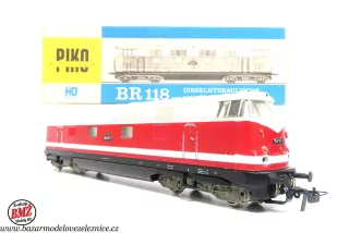 Piko DDR - DC - Dieselová lokomotiva BR 118 117 DR - HO
