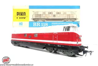 Piko DDR - DC - Dieselová lokomotiva BR 118 117 DR - HO
