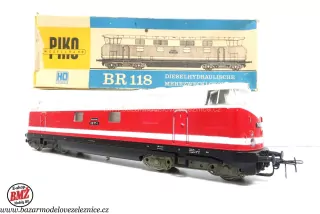 Piko DDR - DC - Dieselová lokomotiva BR 118 117 DR - HO