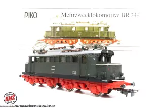 PIKO DDR - DC - Elektrická lokomotiva BR 244 068 DR -HO